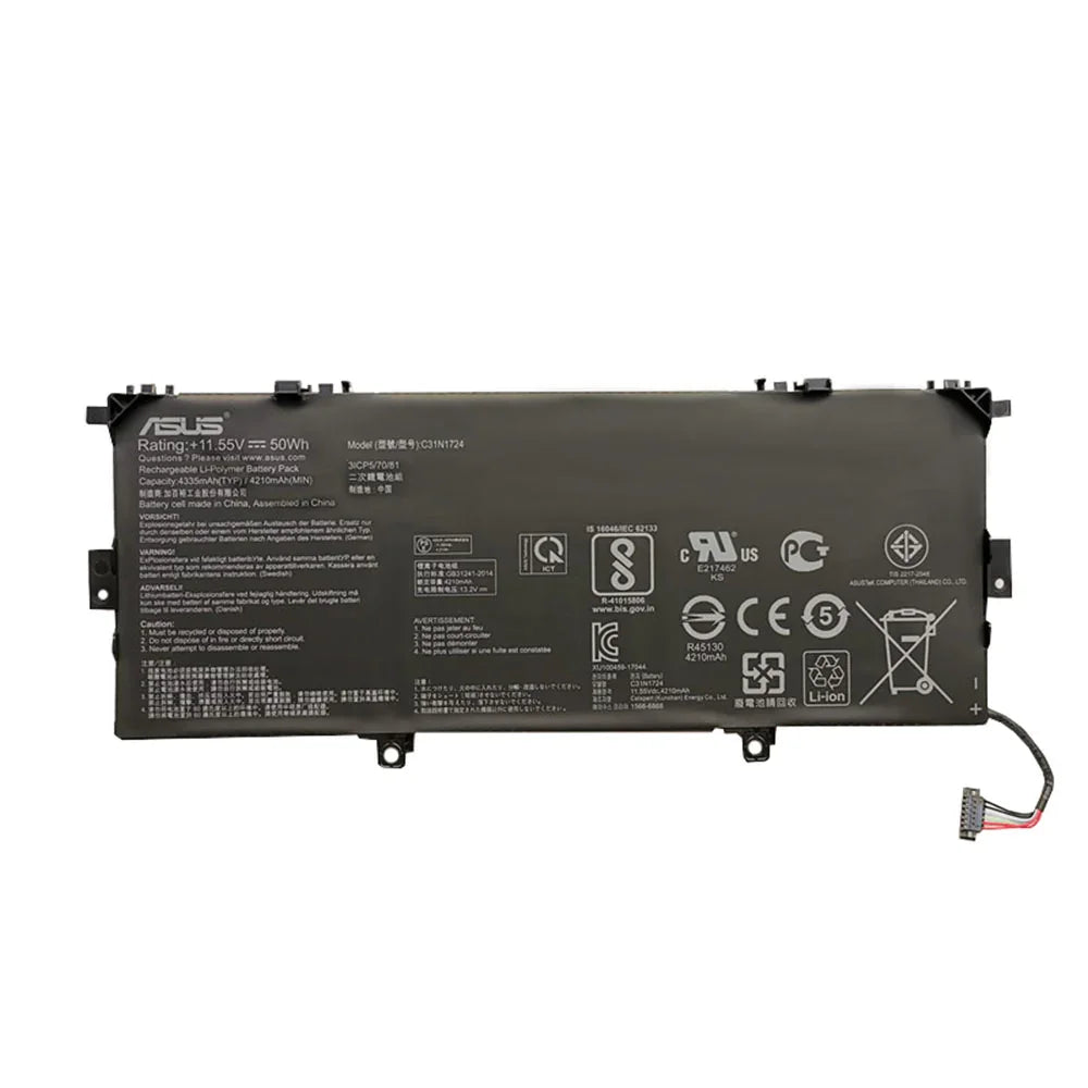 C31N1724 Genuine Asus ZenBook 13 UX331UAL-EG052T, U3100FAL, UX331FAL Laptop Battery - eBuy UAE